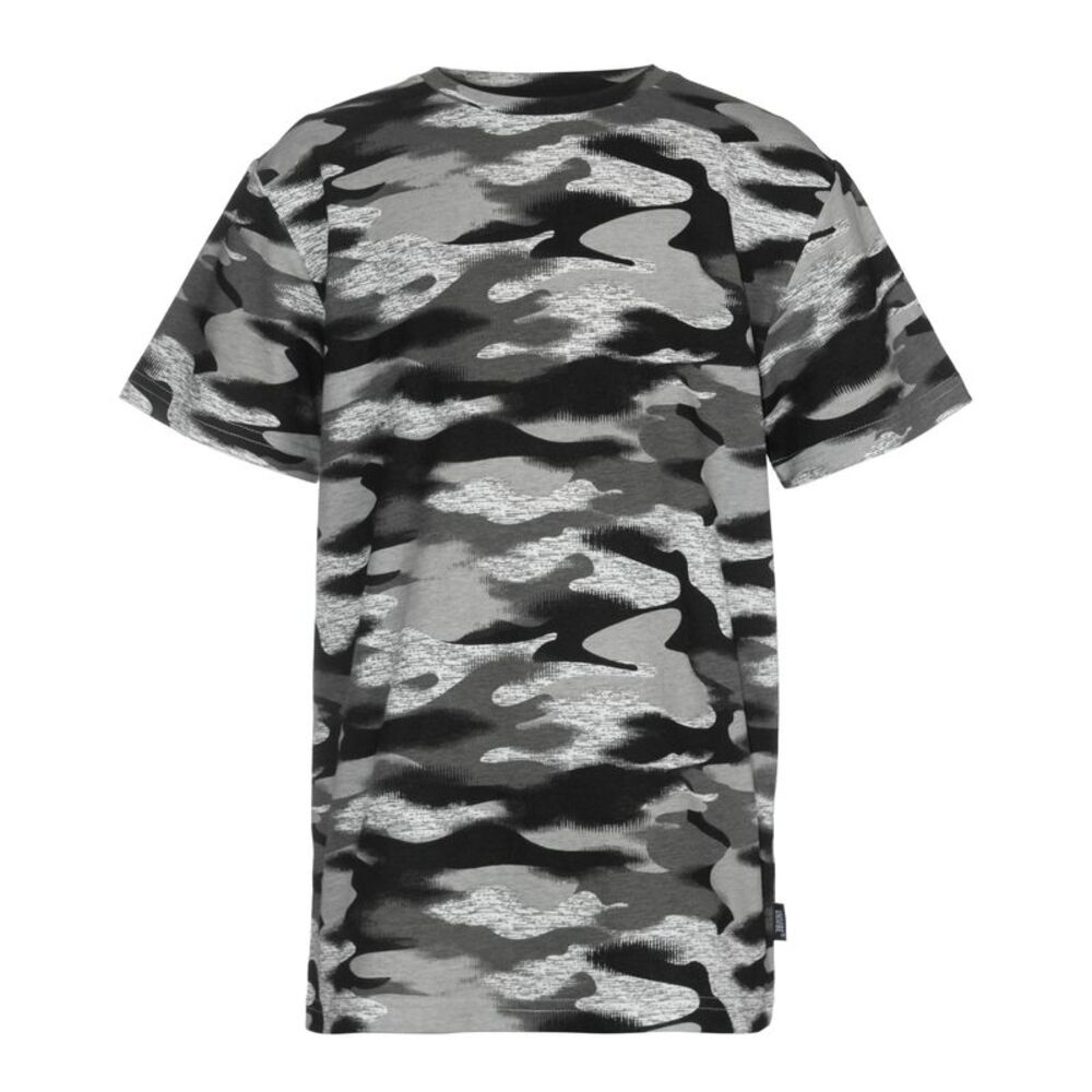 Univibe Big Boys Simon Abstract Camo Print Knit Crew T-Shirt
